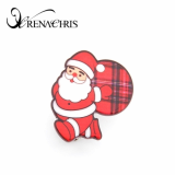 Christmas Santa Claus hair clamp- hair clip
